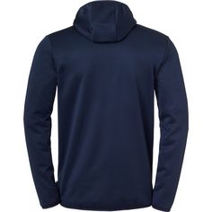 Rückansicht von Uhlsport Essential Fleece Jacket Kapuzenjacke marine