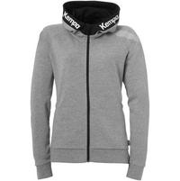 Kempa Core 26 Women Kapuzenjacke - dark grau melange