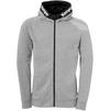 Kempa Core 26 Kapuzenjacke - dark grau melange