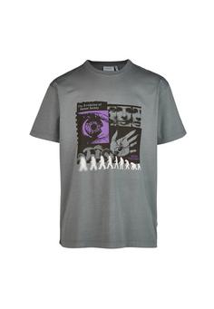 Cleptomanicx Evolution Printshirt Herren Montana Grape