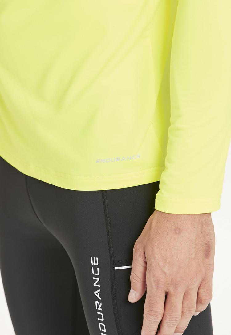 Endurance Endurance Susat Langarmshirt Herren - 5001 Safety Yellow - 2 | SportScheck