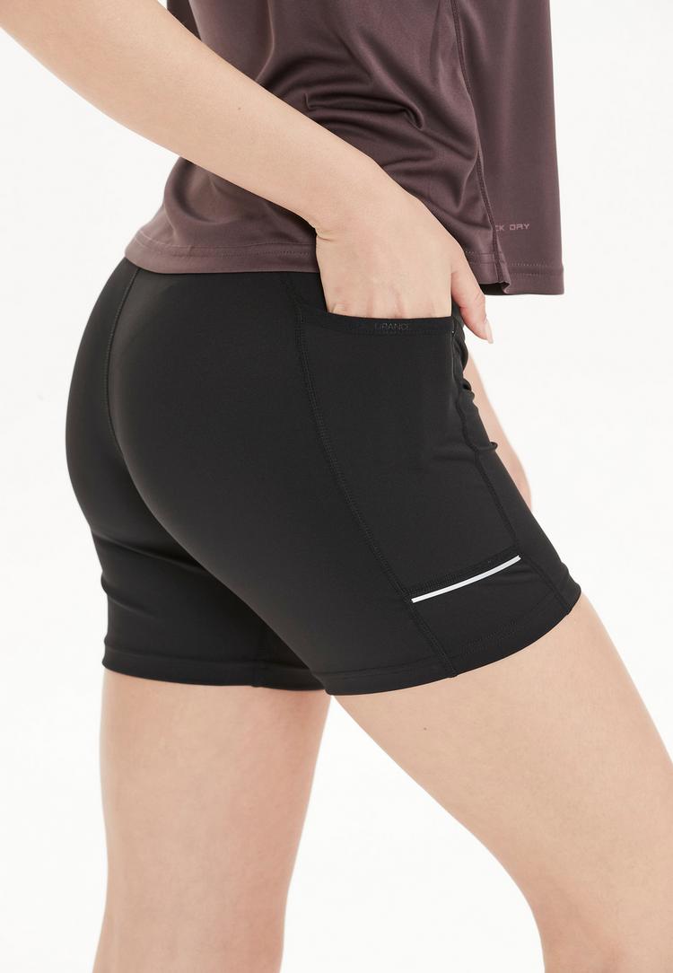 Endurance Endurance Energy Laufhose Damen - 1001 Black - 3 | SportScheck