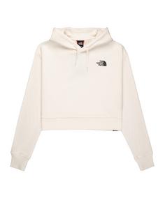 The North Face Trend Crop Hoody Damen Beige Sweatshirt Damen beigeweiss