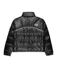 Rückansicht von The North Face 2000 Retro Nuptse Jacke Damen Sweatjacke Damen schwarz