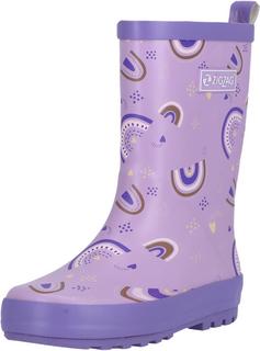 Rückansicht von ZigZag Gemus Gummistiefel Kinder 4057 Lavendula