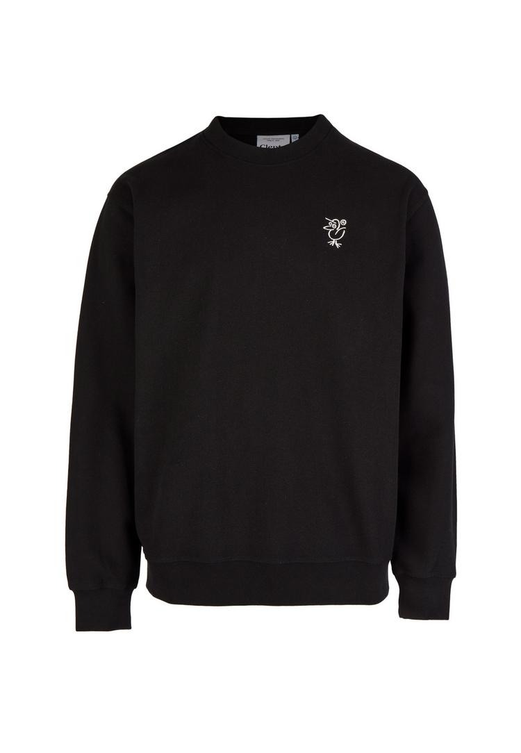 Cleptomanicx Cleptomanicx Sketch Gull Longsweat Herren - Black - 0 | SportScheck