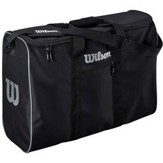 Wilson Travel Bag 6er Sporttasche Herren schwarz / grau