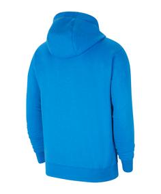 Rückansicht von Nike Park 20 Fleece Hoody Funktionssweatshirt Herren blauweiss
