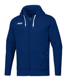 JAKO Base Kapuzenjacke Trainingsjacke blau