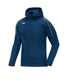 JAKO Classico Kapuzenjacke Trainingsjacke Herren blaugelb