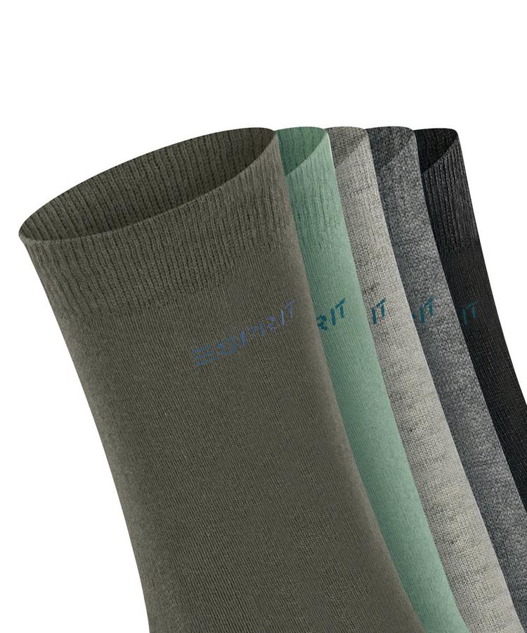 ESPRIT ESPRIT Solid Mix 5-Pack Socken Damen - sortiment (0020) - 1 | SportScheck