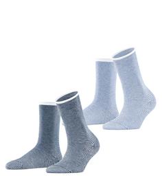ESPRIT Allover Stripe  2-Pack Freizeitsocken Damen sortiment (0020)