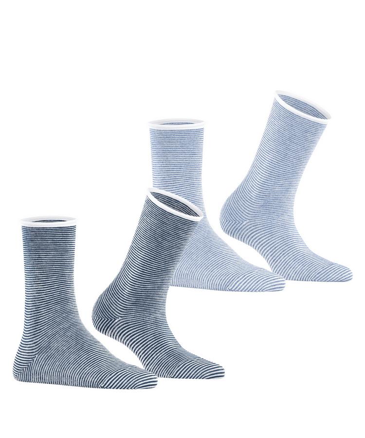 ESPRIT ESPRIT Allover Stripe  2-Pack Socken Damen - sortiment (0020) - 0 | SportScheck