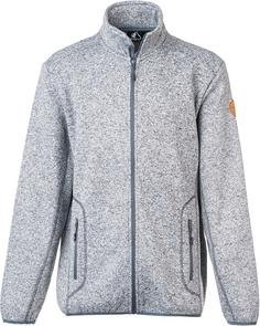 Whistler Sampton Fleecejacke Herren 1005 Light Grey Melange