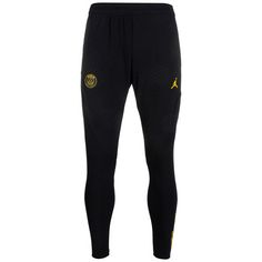 Nike Paris St.-Germain Dry Trainingshose Herren schwarz / gelb