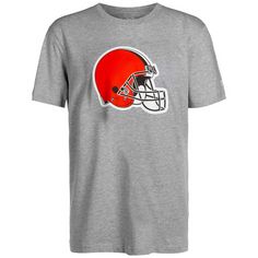 Fanatics NFL Crew Cleveland Browns T-Shirt Herren grau / rot