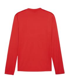 Rückansicht von PUMA teamGOAL Training Sweatshirt Funktionssweatshirt Herren rotweissrot
