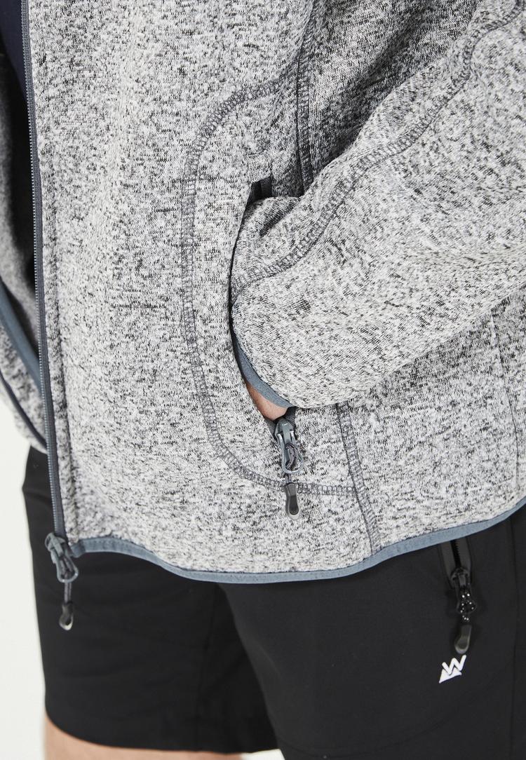 Whistler Whistler Sampton Fleecejacke Herren - 1005 Light Grey Melange - 1 | SportScheck