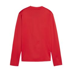 Rückansicht von PUMA teamGOAL Training Sweatshirt Damen Funktionssweatshirt Damen rotweissrot