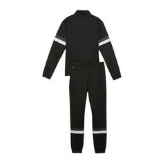 Rückansicht von PUMA teamRISE Trainingsanzug Kids Trainingsanzug Kinder schwarzschwarz
