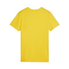 Rückansicht von PUMA teamGOAL Trikot Damen T-Shirt Damen gelbschwarzgelb