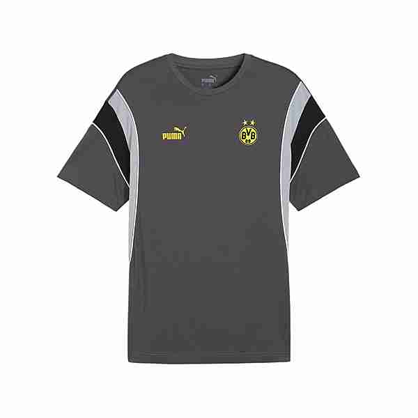 PUMA BVB Dortmund Ftbl Archive T-Shirt Fanshirt graugrau