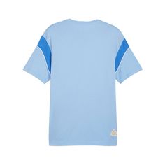Rückansicht von PUMA Manchester City Ftbl T-Shirt Fanshirt blaublau