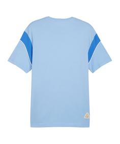 Rückansicht von PUMA Manchester City Ftbl T-Shirt Fanshirt blaublau