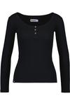 ALIFE AND KICKIN MaritAK A Langarmshirt Damen - black