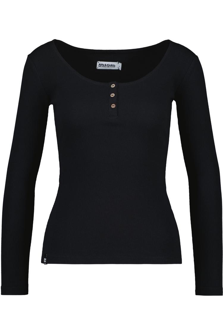 ALIFE AND KICKIN ALIFE AND KICKIN MaritAK A Langarmshirt Damen - black - 0 | SportScheck