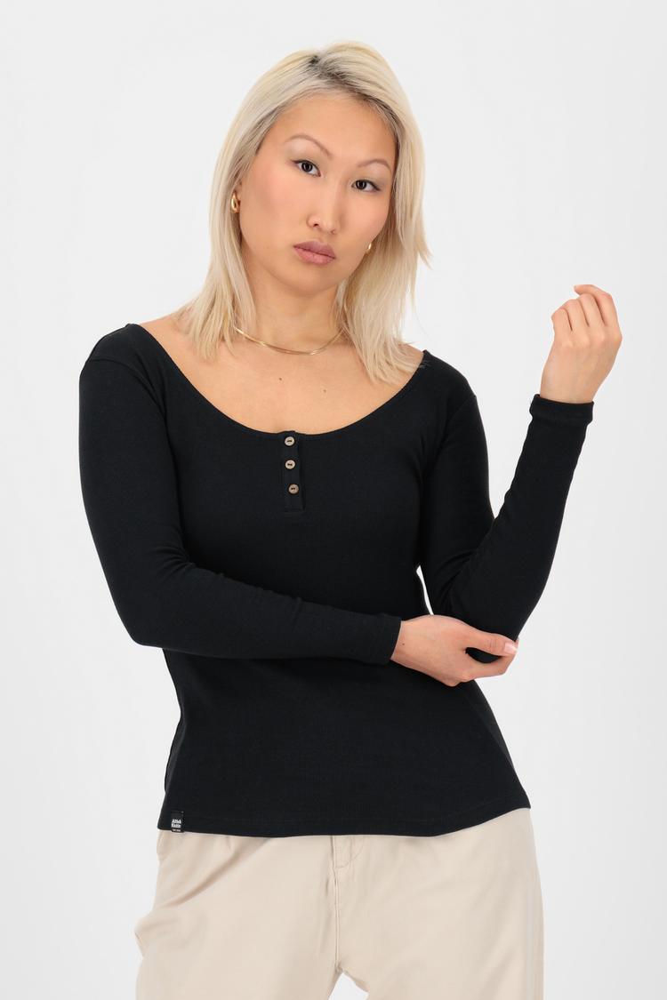ALIFE AND KICKIN ALIFE AND KICKIN MaritAK A Langarmshirt Damen - black - 0 | SportScheck
