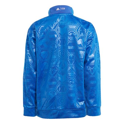 Rückansicht von adidas adidas x Marvel Avengers Trainingsjacke Trainingsanzug Kinder Royal Blue / White