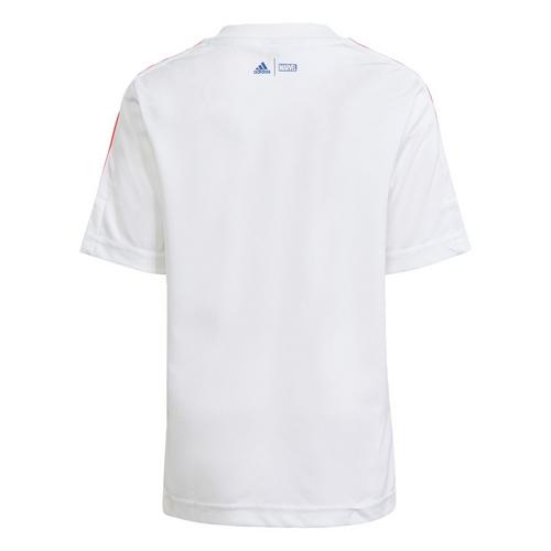 Rückansicht von adidas adidas x Marvel Avengers T-Shirt T-Shirt Kinder White / Bright Red