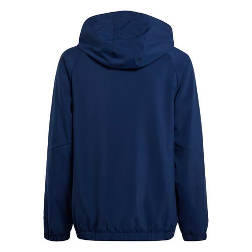 Rückansicht von adidas Tiro 24 Kids Windbreaker Funktionsjacke Kinder Team Navy Blue 2 / White