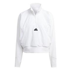 adidas Z.N.E. Woven Quarter-Zip Trainingsjacke Trainingsjacke Damen White