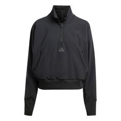 adidas Z.N.E. Woven Quarter-Zip Trainingsjacke Trainingsjacke Damen Black