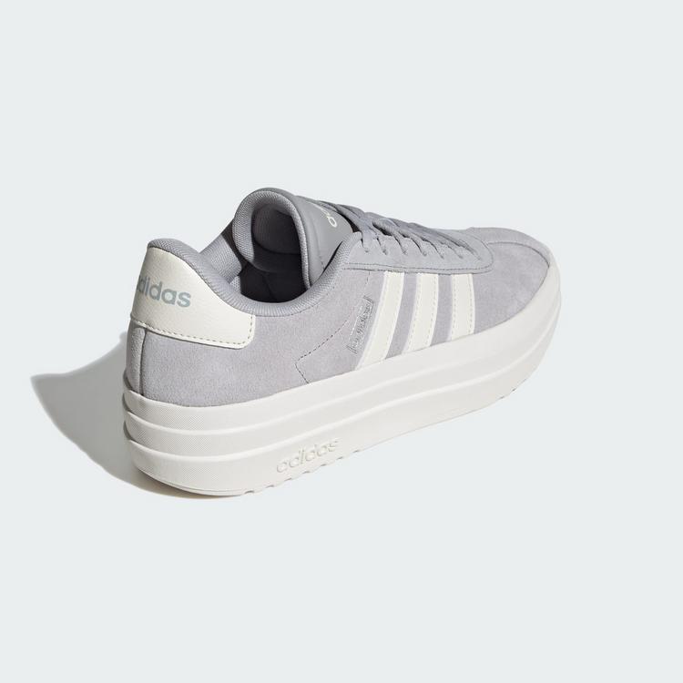 adidas adidas VL Court Bold Schuh Sneaker Damen - Grey Two / Off White / Core White - 4 | SportScheck