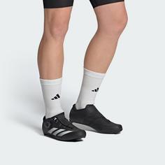 Rückansicht von adidas Tempo 3-Streifen BOA Fahrradschuh Fahrradschuhe Core Black / Cloud White / Cloud White