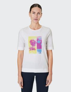 Rückansicht von JOY sportswear ADINA T-Shirt Damen white