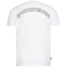 Rückansicht von Unfair Athletics Sportabteilung T-Shirt Herren weiß
