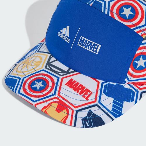 Rückansicht von adidas Marvel Avengers Kids Kappe Cap Kinder Multicolor / Royal Blue