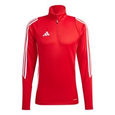 adidas Tiro 24 Trainingsoberteil Funktionssweatshirt Herren Team Power Red 2 / White