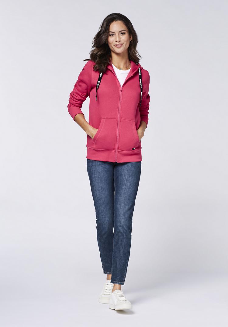 Chiemsee Chiemsee Sweatjacke Sweatjacke Damen - 18-1754 Raspberry - 4 | SportScheck
