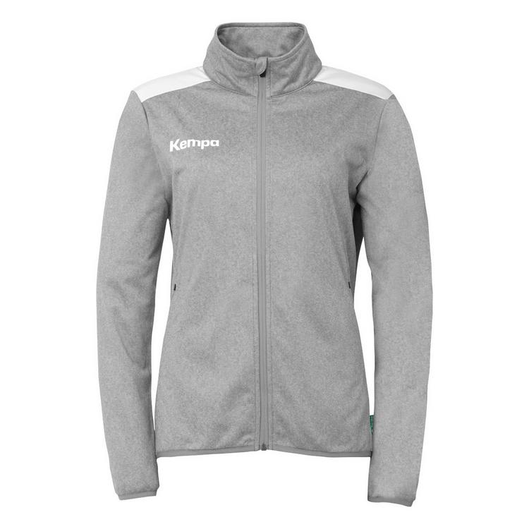 Kempa Kempa Emotion 27 Poly Jacket Women Trainingsjacke - dark grau melange - 0 | SportScheck