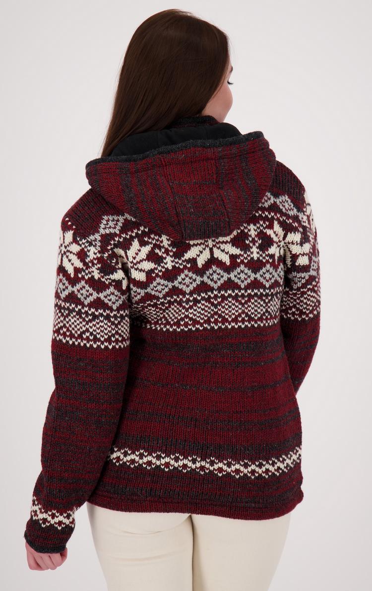 DEPROC active DEPROC active ANNAPURNA Strickjacke Damen - rot - 0 | SportScheck