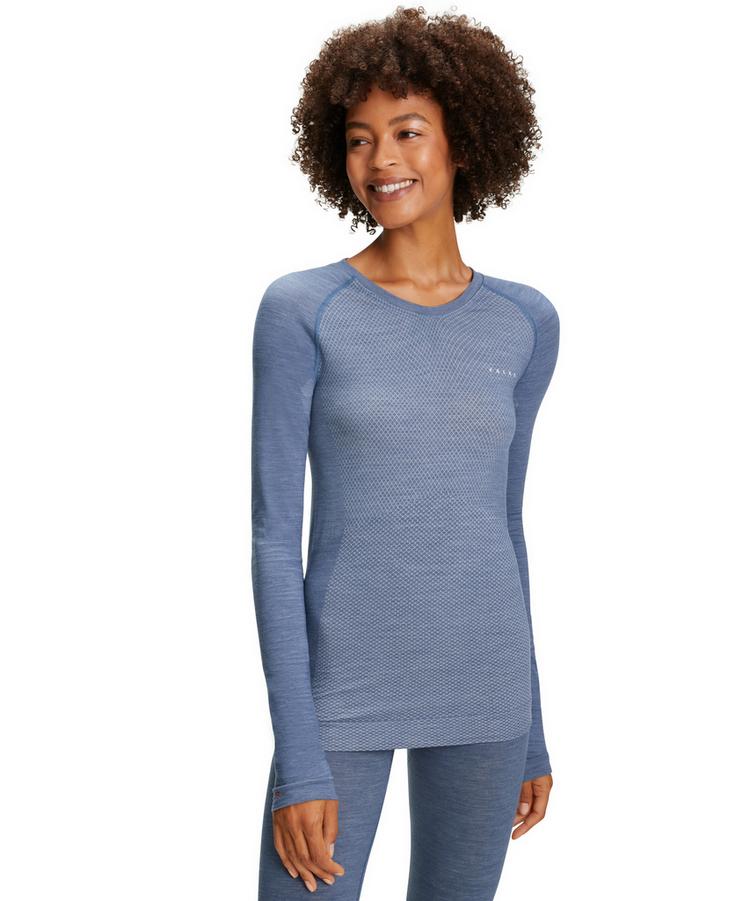 Falke Falke Wool-tech Light longsleeve Funktionsshirt Damen - capitain (6751) - 0 | SportScheck