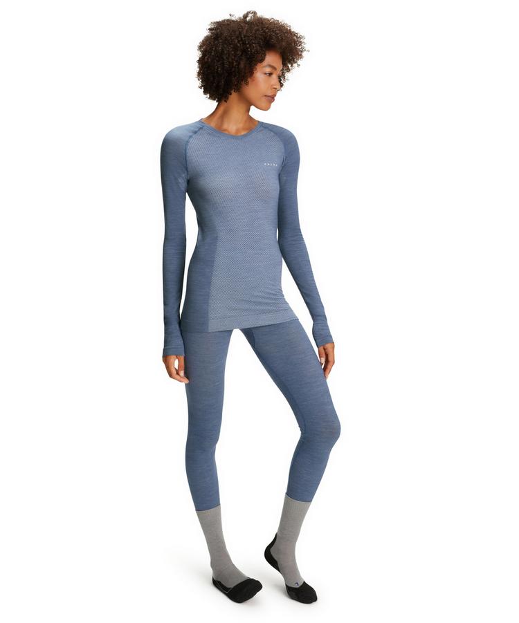 Falke Falke Wool-tech Light longsleeve Funktionsshirt Damen - capitain (6751) - 1 | SportScheck