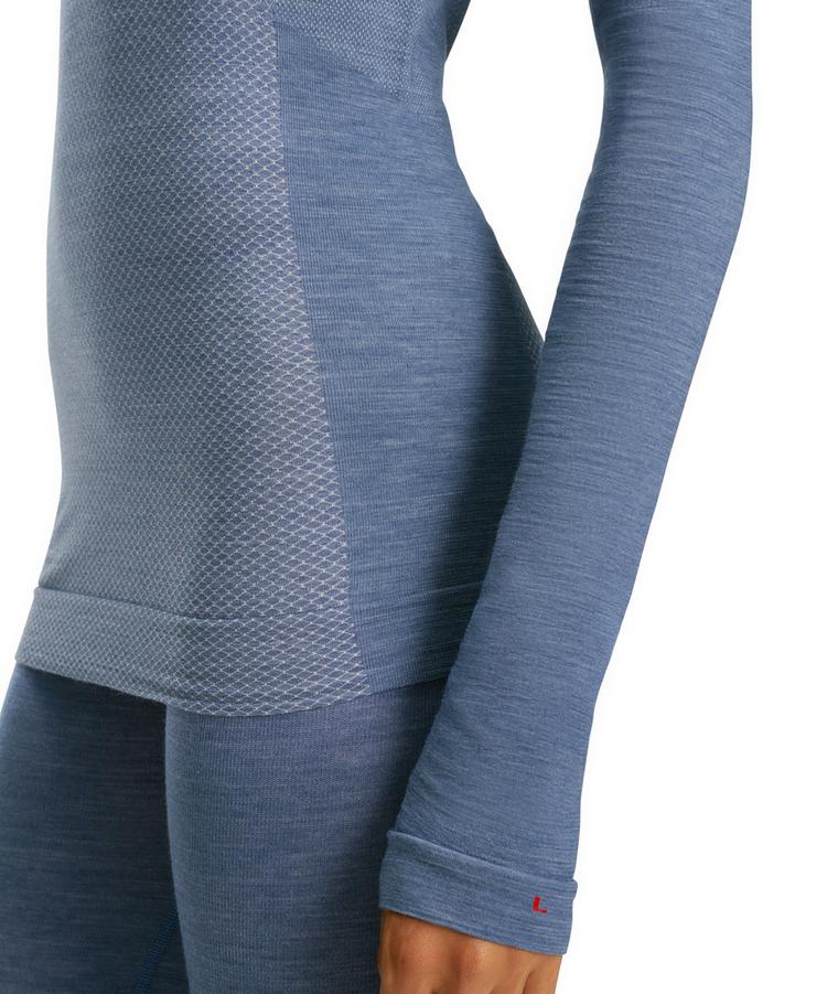 Falke Falke Wool-tech Light longsleeve Funktionsshirt Damen - capitain (6751) - 4 | SportScheck
