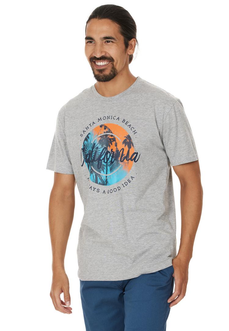 Cruz Cruz Edmund Funktionsshirt Herren - 1005 Light Grey Melange - 1 | SportScheck