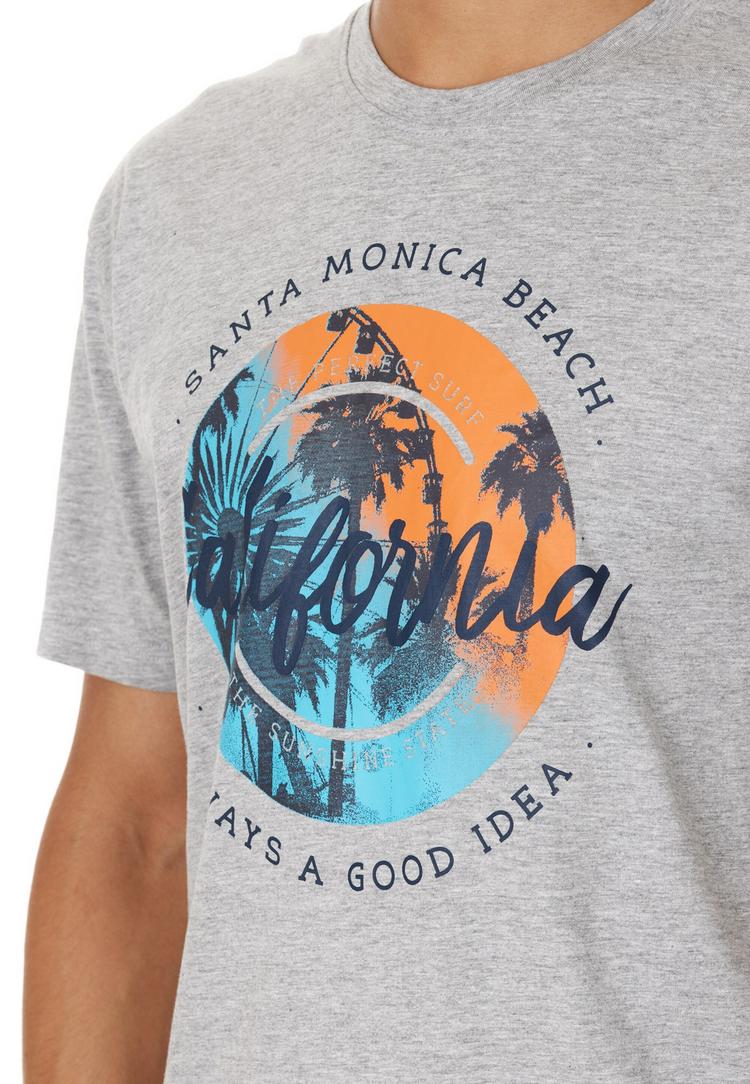 Cruz Cruz Edmund Funktionsshirt Herren - 1005 Light Grey Melange - 1 | SportScheck